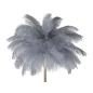 LAMPA STOJĄCA PALMA SZARA Ø 55X160 cm